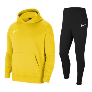 Yellow nike tracksuit for kids with hood NIKE - 1