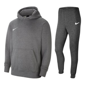 Charcoal gray nike tracksuit for children with hood NIKE - 1