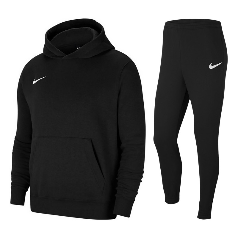 Black nike tracksuit for kids with hood NIKE - 1