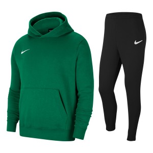 Green nike tracksuit for kids with hood NIKE - 1