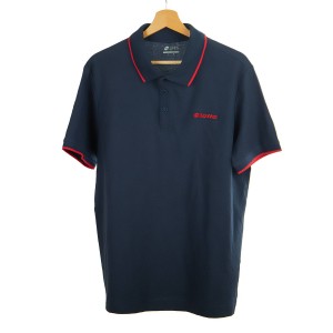 polo lotto blu navy e rossa LOTTO - 1