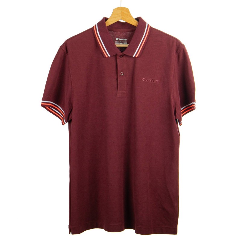 polo uomo lotto bordeaux LOTTO - 1