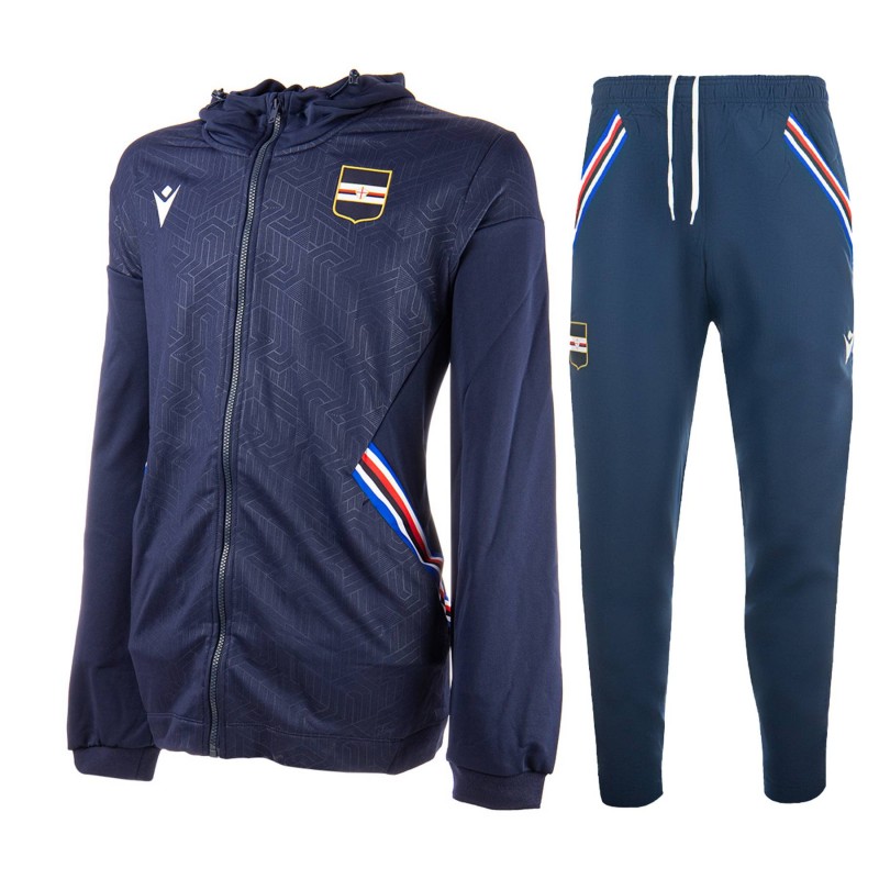 tuta travel blu sampdoria 2022/2023 MACRON - 1