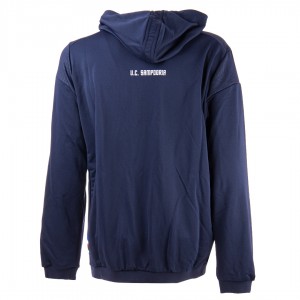 blue tracksuit with pockets and hood sampdoria 2022 MACRON - 4