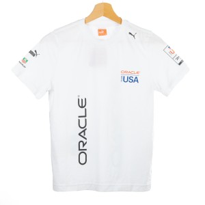 t-shirt bianca bambino team oracle PUMA - 1