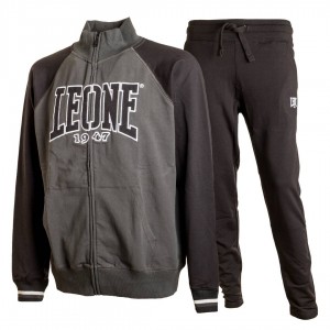 tuta leone athletic stuff nero/grigia LEONE - 1