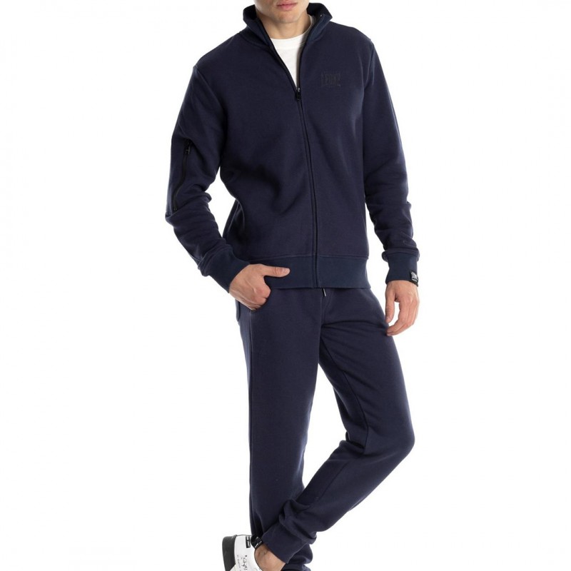 TUTA LEONE 1947 NAVY FULL ZIP LEISURE LEONE - 1