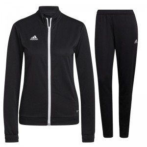 Tuta donna adidas nera full zip ADIDAS - 1