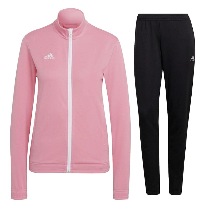 Tuta adidas rosa donna full zip