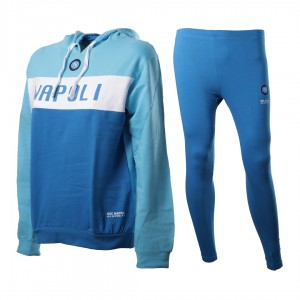 ssc napoli pink and blue women's pyjama suit homewear Homewear s.r.l. - 1