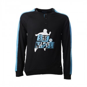 ssc napoli black and blue serafino pyjamas Homewear s.r.l. - 2