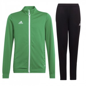 Adidas green full zip children's tracksuit ADIDAS - 1