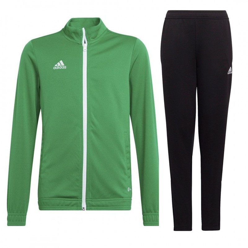 Adidas green full zip children's tracksuit ADIDAS - 1