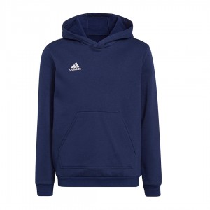 adidas child blue hooded sweatshirt ADIDAS - 2