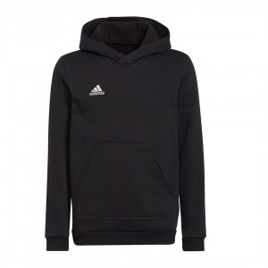 tuta felpata con cappuccio bambino adidas nera ADIDAS - 2