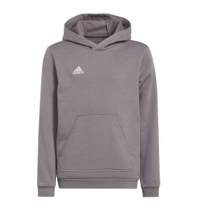 tuta felpata con cappuccio bambino adidas grigia ADIDAS - 2