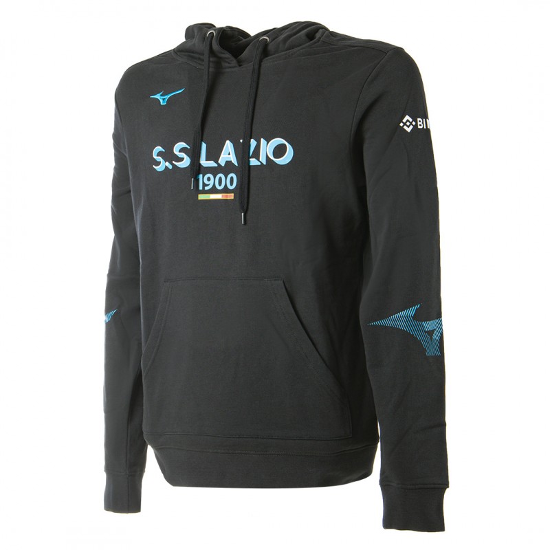 black hoodie ss lazio 1900 mizuno 2022/2023 MIZUNO - 1