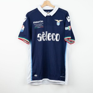 2016/2017 Lazio Macron Parolo 19 Away Jersey Tim Cup final MACRON - 2