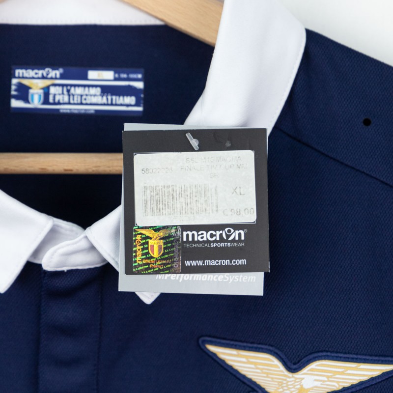 2016/2017 Lazio Macron Parolo 19 Away Jersey Tim Cup final