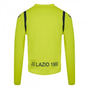 tuta training girocollo ss lazio gialla MACRON - 4