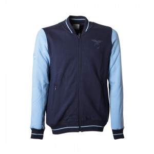 tuta bambino college ss lazio full zip blu 2020/2021 MACRON - 2