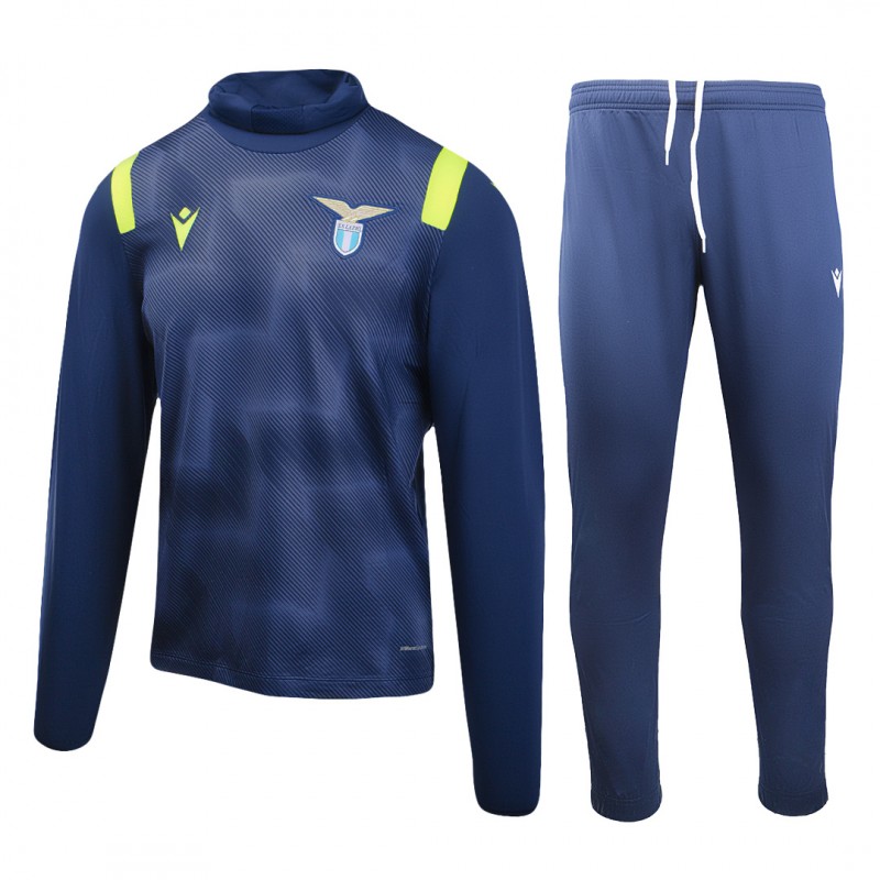 tuta training lazio blu navy MACRON - 1