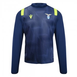 tuta training lazio blu navy MACRON - 3