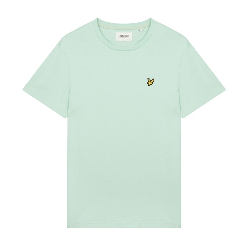 T shirt Lyle Scott verde acqua