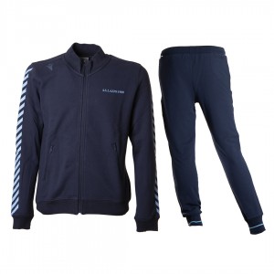 tuta bambino full zip navy ss lazio 2020/2021 MACRON - 1