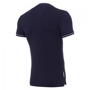 polo ss lazio bambino blu coreana 2020/2021 MACRON - 2 polo ss lazio bambino blu coreana 2020/2021 MACRON - 2