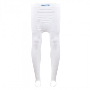 calzamaglia away a compressione bianca ss lazio 2019/2020 MACRON - 1