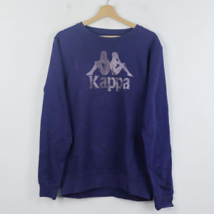 Felpa Kappa Eslogari Blu Kappa - 1