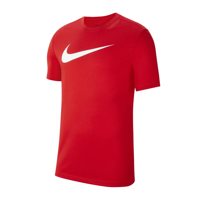 red nike t-shirt with white swoosh NIKE - 1