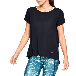 T-SHIRT DONNA NERA WHISPERLIGHT UNDER ARMOUR UNDER ARMOUR - 2