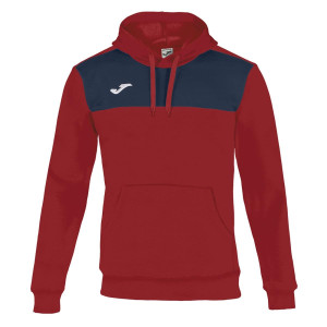 FELPA CON CAPPUCCIO ROSSA JOMA JOMA - 1