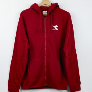 tuta felpata diadora hd fz core blu DIADORA - 2