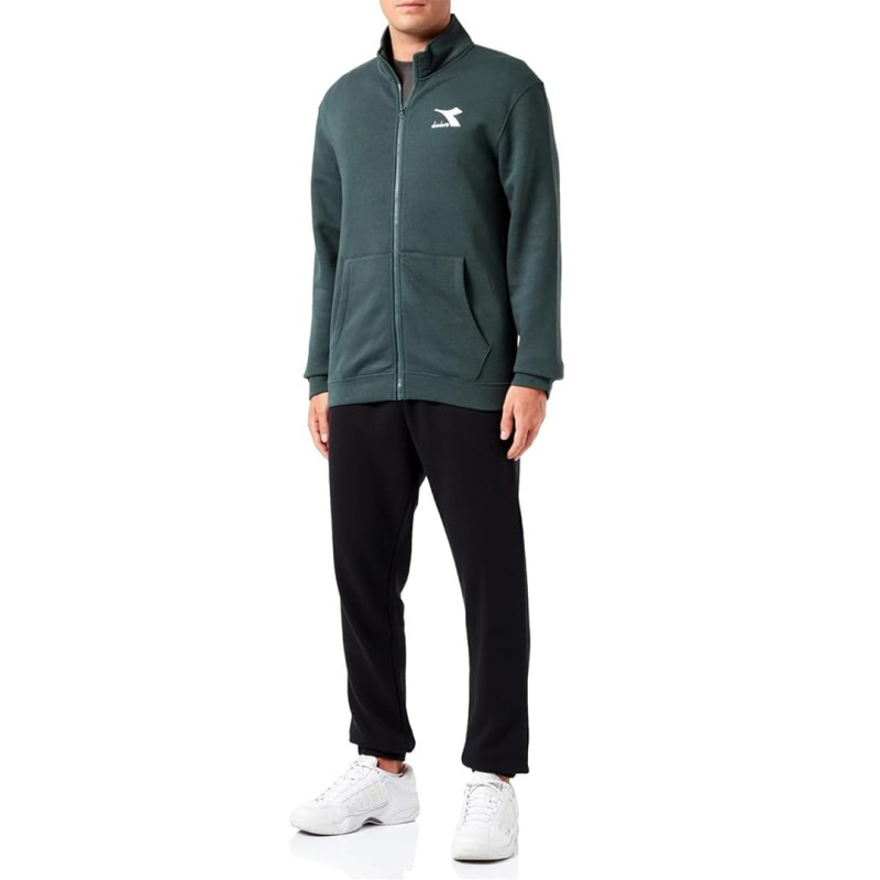 tuta felpata diadora hd fz core blu DIADORA - 1