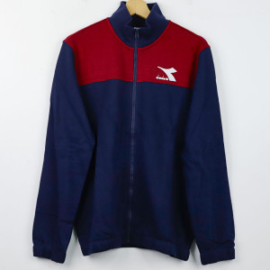 tuta felpata diadora hd fz core blu DIADORA - 2