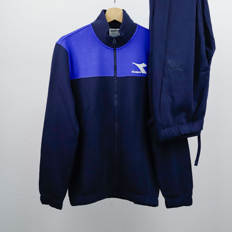 tuta french terry diadora fz core blu imperiale DIADORA - 1