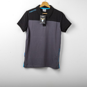 SS LAZIO POLO FAN GRIGIA 2018/2019 MACRON - 1