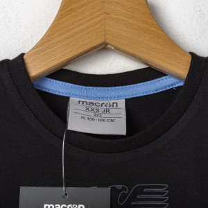 T-SHIRT LAZIO POLYCOTTON NERA BAMBIONO 2019/2020 MACRON - 5