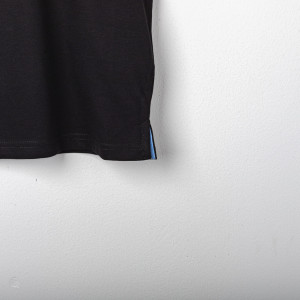 T-SHIRT LAZIO POLYCOTTON NERA BAMBIONO 2019/2020 MACRON - 11