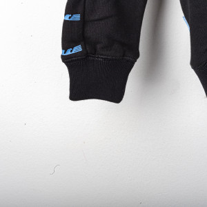 felpa bambino full zip con cappuccio lazio nera 2019/2020 MACRON - 12