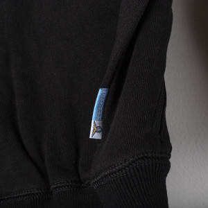felpa bambino full zip con cappuccio lazio nera 2019/2020 MACRON - 17