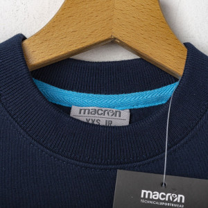 felpa bambino girocollo ss lazio blu MACRON - 5