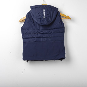 GILET SMANICATO SS LAZIO BLU 2020/2021 BAMBINO MACRON - 2
