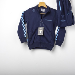 tuta bambino full zip navy ss lazio 2020/2021 MACRON - 1