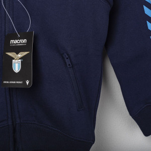2020/2021 ss lazio child's tracksuit full zip navy MACRON - 11