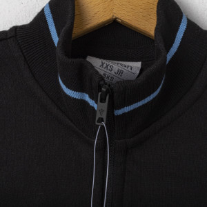 felpa bambino full zip nera ss lazio 2020/2021 MACRON - 5