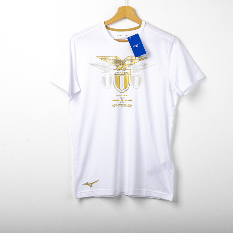 T-shirt Anniversario Lazio Mizuno 2013/2023 MIZUNO - 1